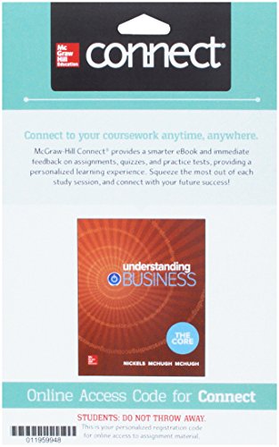 Connect Access Card For Understanding Business The Core