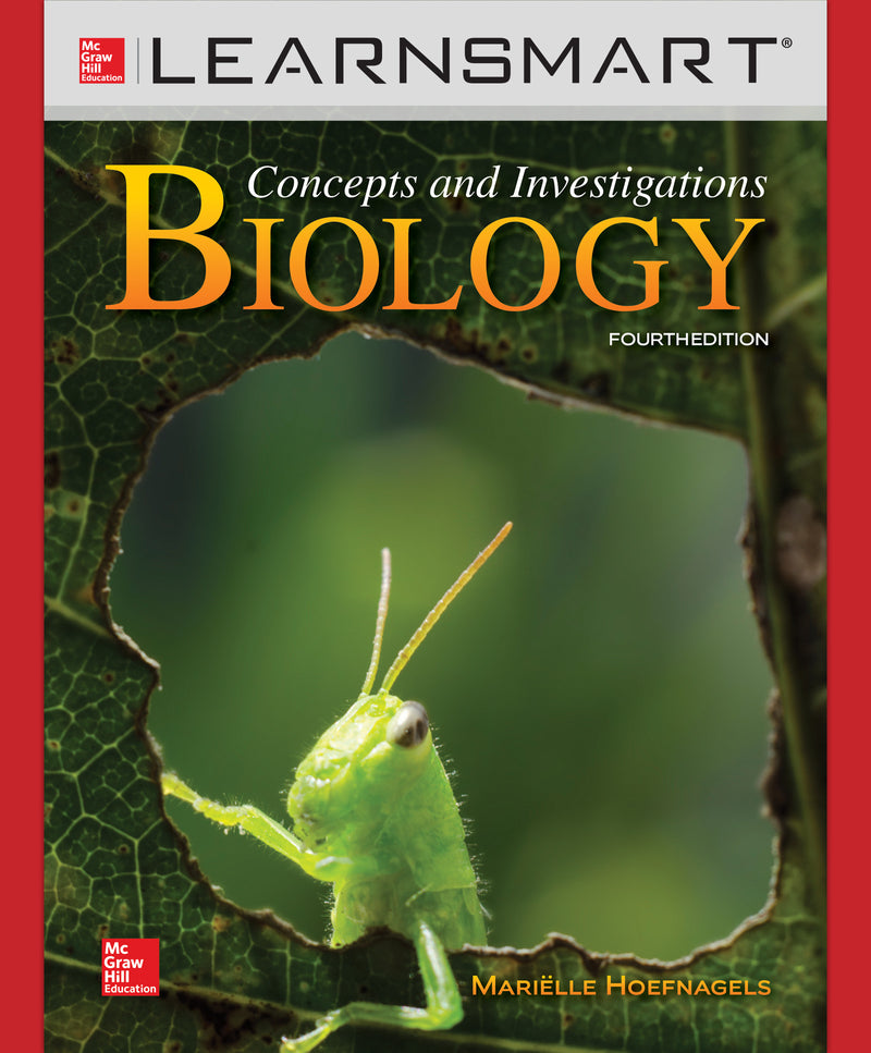 Learnsmart Standalone Access Card For Biology Concepts & Investigations 4e