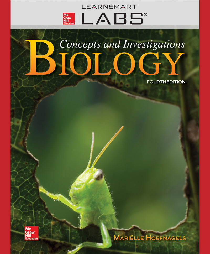 Connect With Learnsmart Labs Access Card For Biology Concepts & Investigations 4e