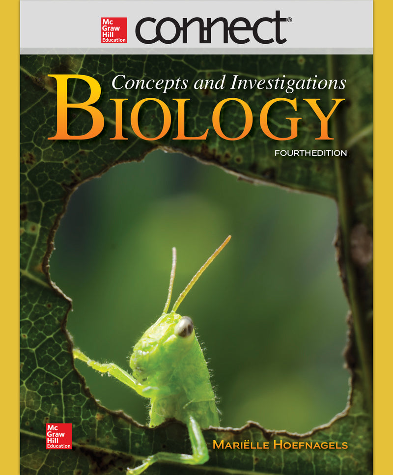 Connect Access Card For Biology Concepts & Investigations 4e