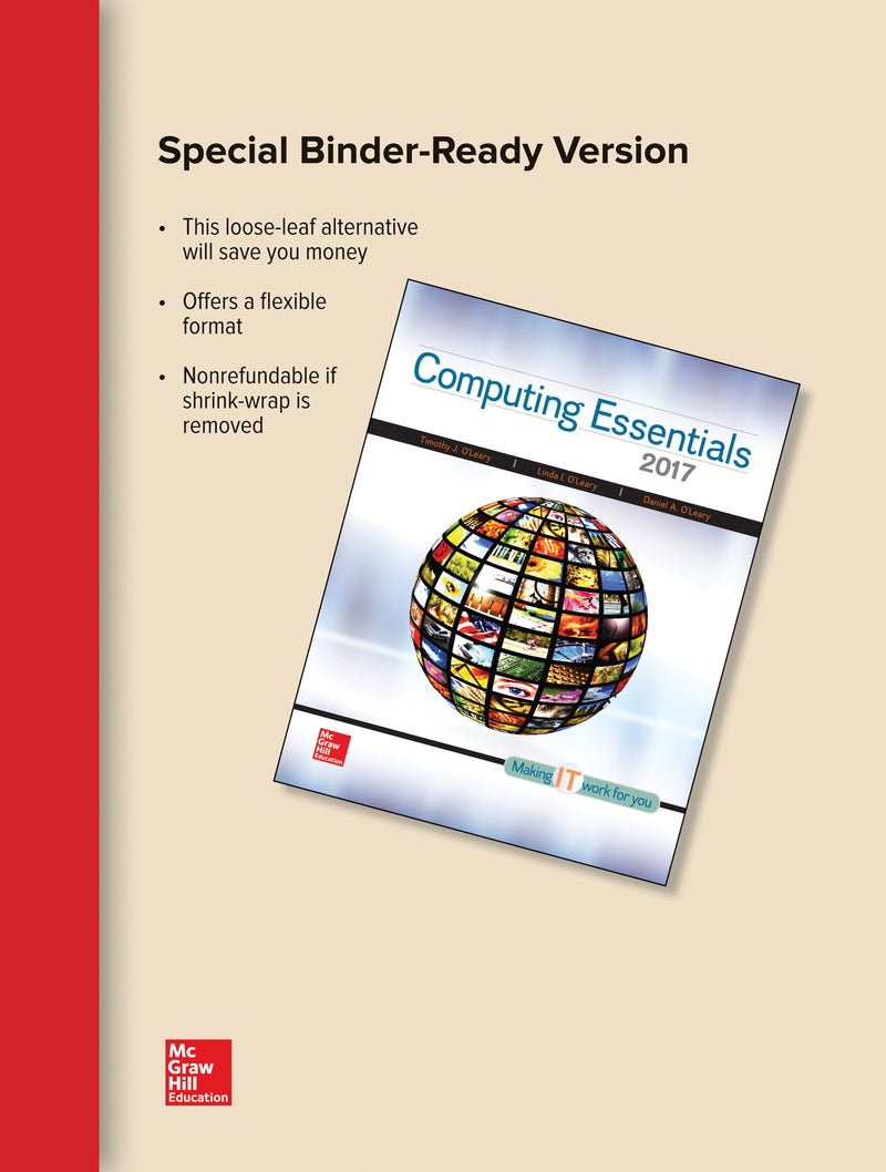 Loose Leaf For Computing Essentials 2017 26e