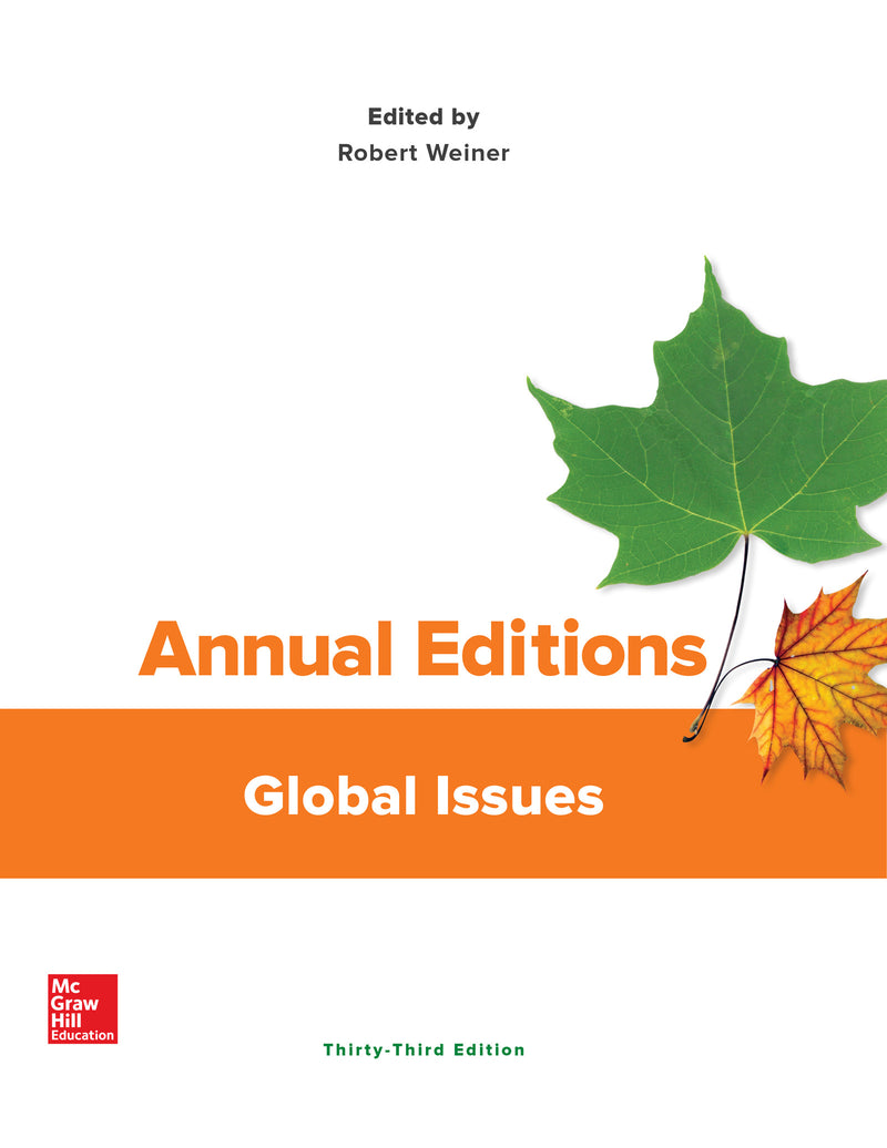 Annual Editions Global Issues 33e