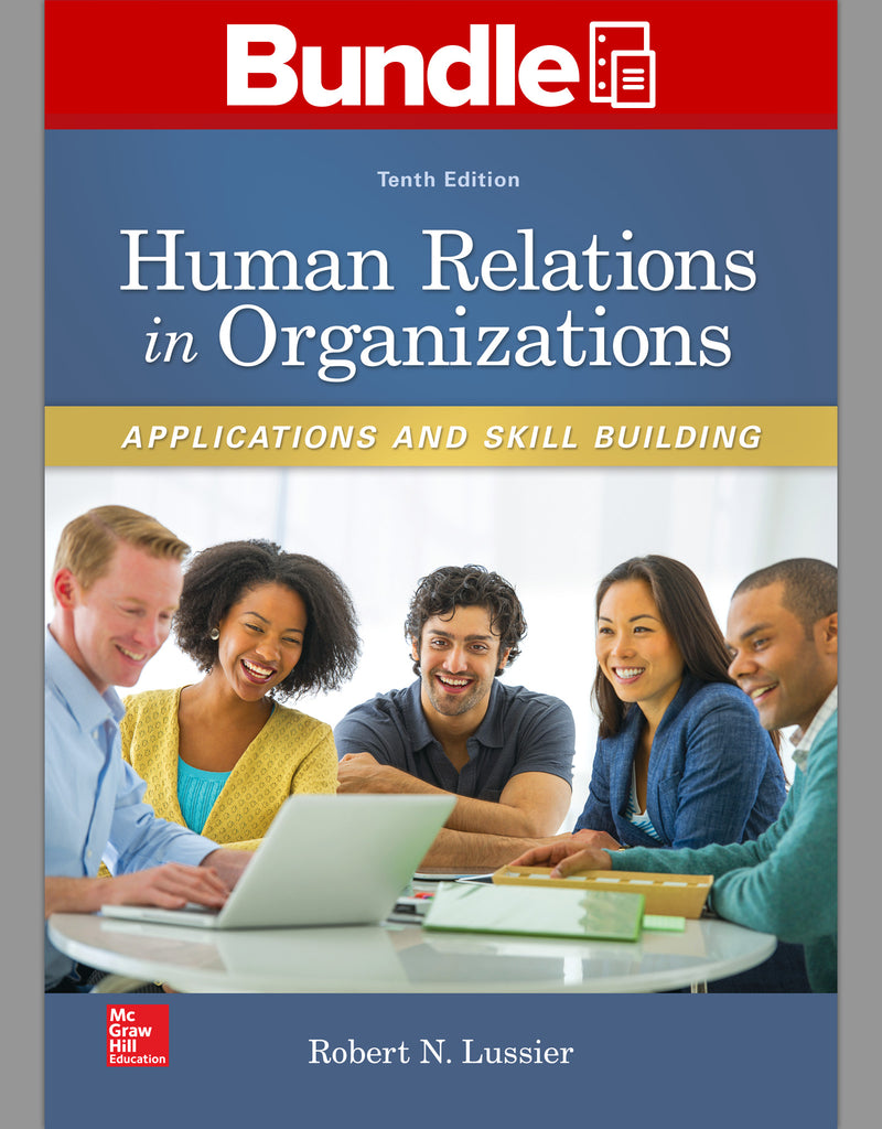 Gen Combo Ll Human Relations In Organizations; Connect Access Card