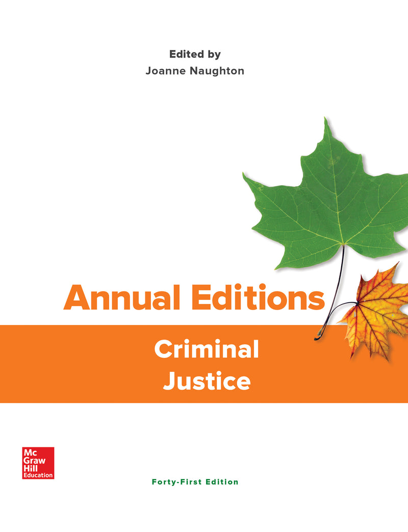 Annual Editions Criminal Justice 41e