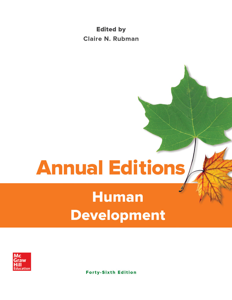 Annual Editions Human Development 46e