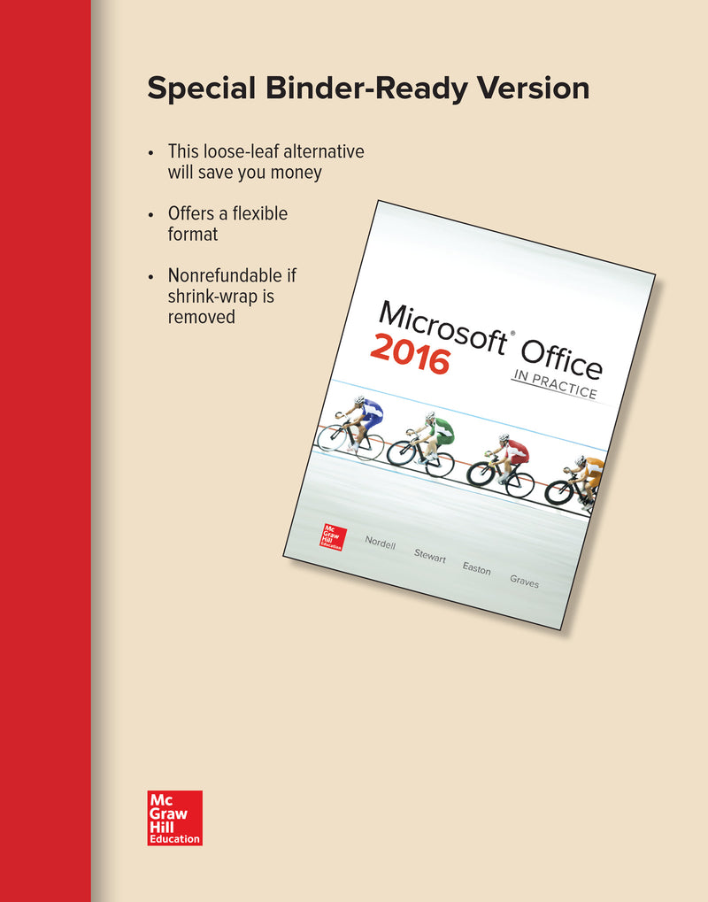 Loose Leaf For Microsoft Office 2016 In Practice