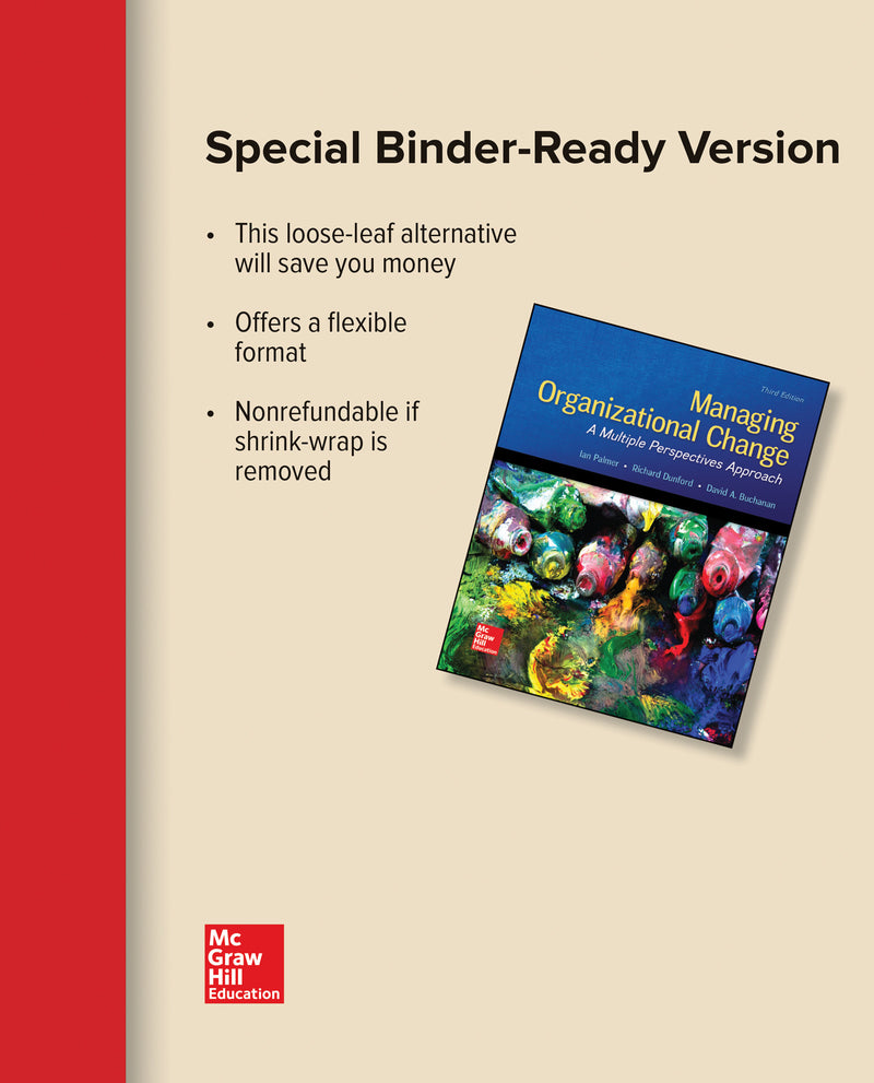 Gen Combo Ll Managing Organizational Change; Connect Access Card 3e