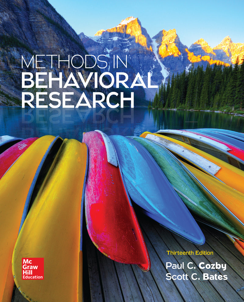 Loose Leaf For Methods In Behavioral Research