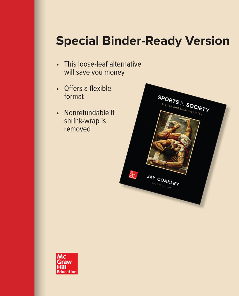 Loose Leaf For Sports In Society Issues & Controversies With Access Card