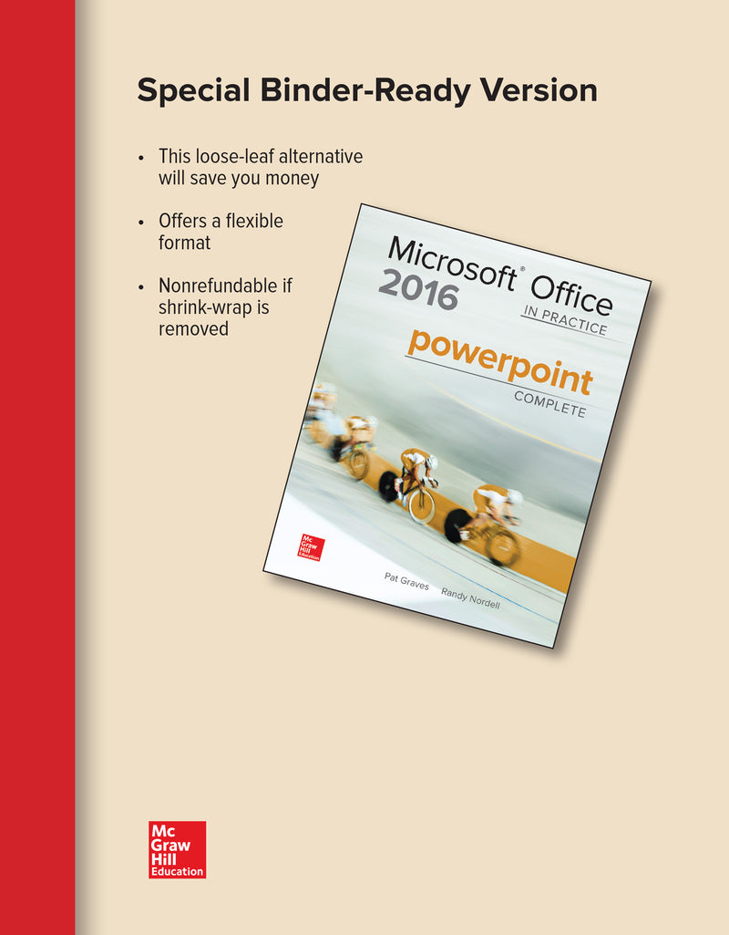 Looseleaf For Microsoft Office Powerpoint 2016 Complete In Practice