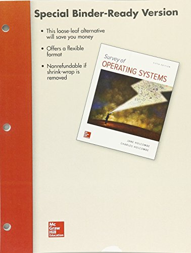 Looseleaf For Survey Of Operating Systems 5e 5e