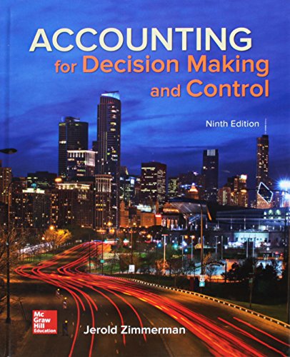 Gen Combo Accounting For Decision Making And Control; Connect Access Card 9e