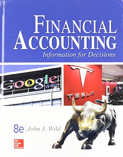 Gen Combo Financial Accounting Information For Decisions; Connect Access Card 8e