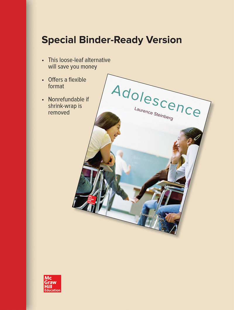 Loose Leaf For Adolescence With Connect Access Card
