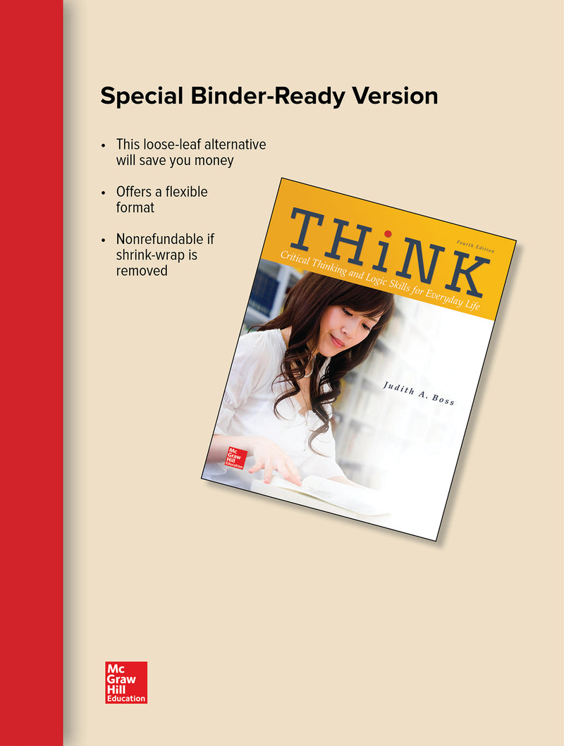 Gen Combo Looseleaf Think; Connect Access Card 4e