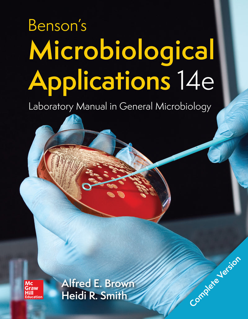 Bensons Microbiological Applications Laboratory Manual Complete Version