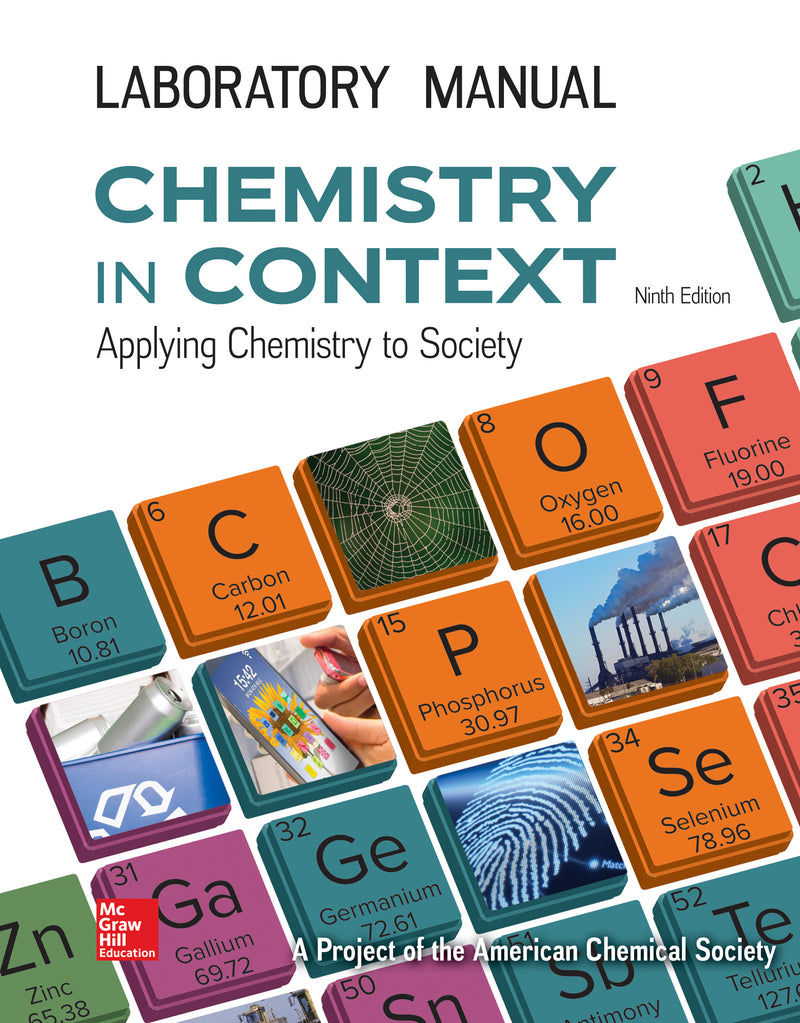 Laboratory Manual For Chemistry In Context 9e
