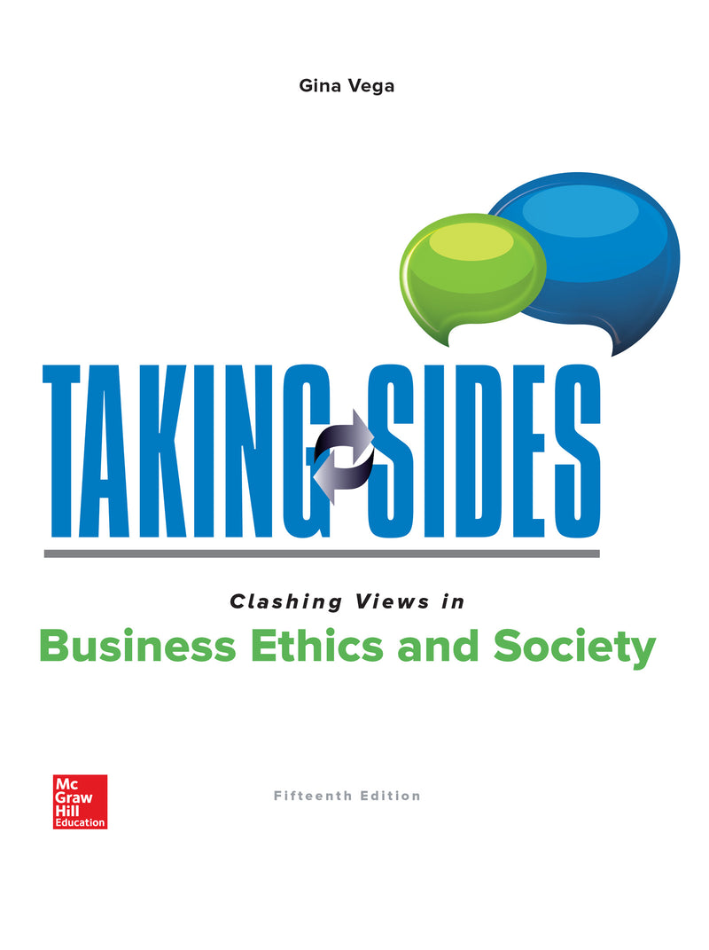 Taking Sides Clashing Views In Business Ethics & Society