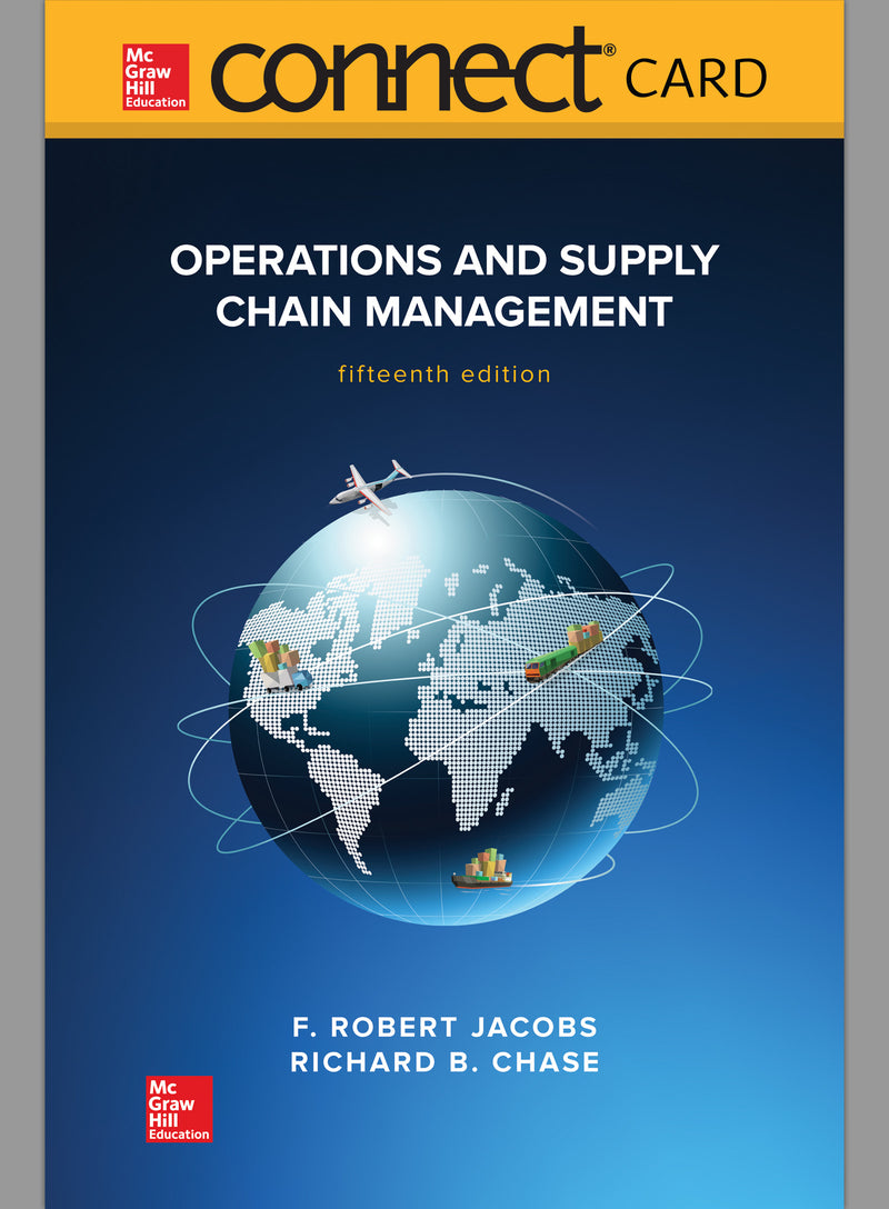 Connect Access Card For Operations & Supply Chain Management 15e