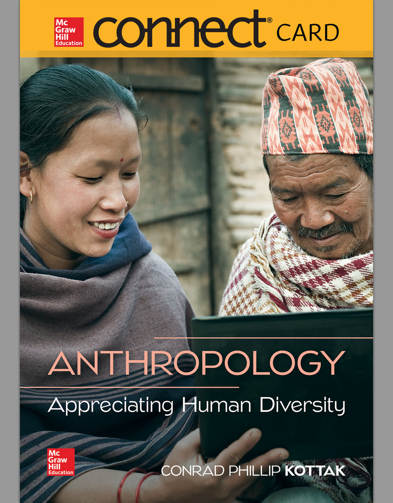 Connect Access Card For Anthropology Appreciating Human Diversity