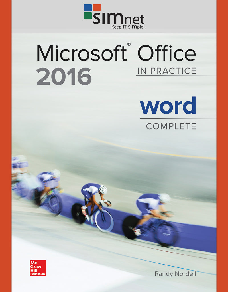 Gen Combo Microsoft Office Word 2016 Complete In Practice; Simnet 2016 Access Card