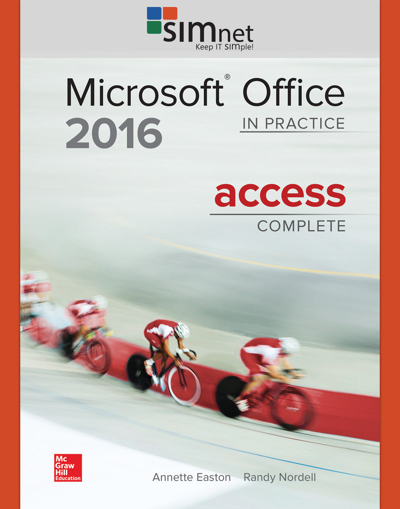 Gen Combo Microsoft Access 2016 Complete In Practice; Simnet 2016 Access Card