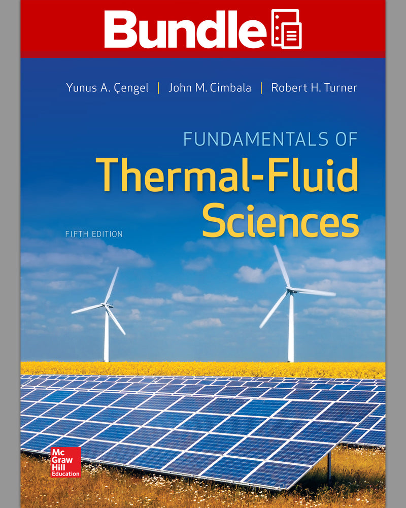 Package Loose Leaf For Fundamentals Of Thermal Fluid Sciences With 1 Semester Connect Access Card 5e