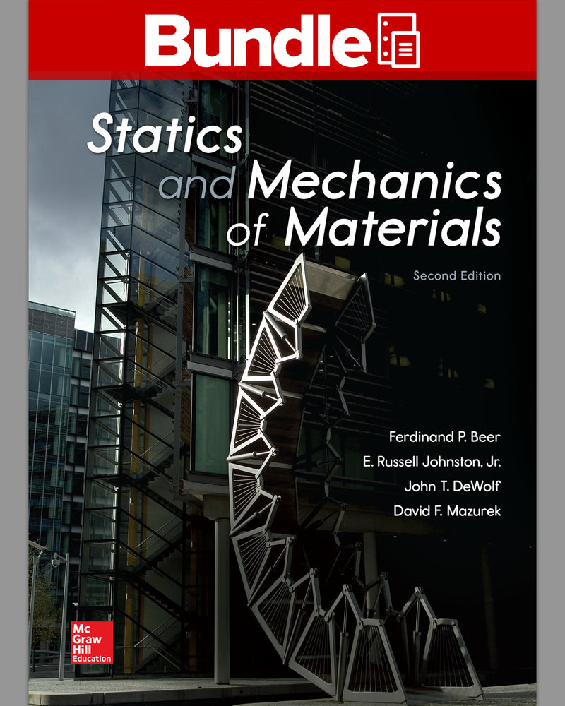 Package Loose Leaf For Statics & Mechanics Of Materials With 1 Semester Connect Access Card 2e