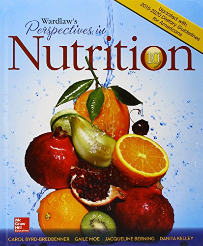 Gen Combo Wardlaws Perspectives In Nutrition Upd  Dietary Guidelines; Connect Ac