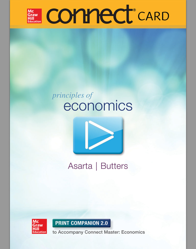 Connect Master 1 Semester Access Card For Principles Of Economics