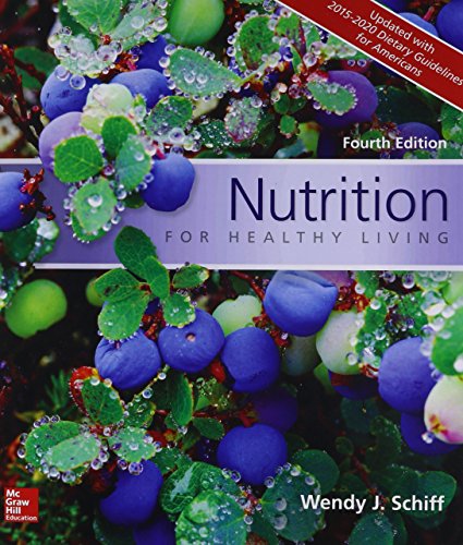 Gen Combo Nutrition For Healthy Living Upd  Dietary Guidelines; Connect Ac 4e