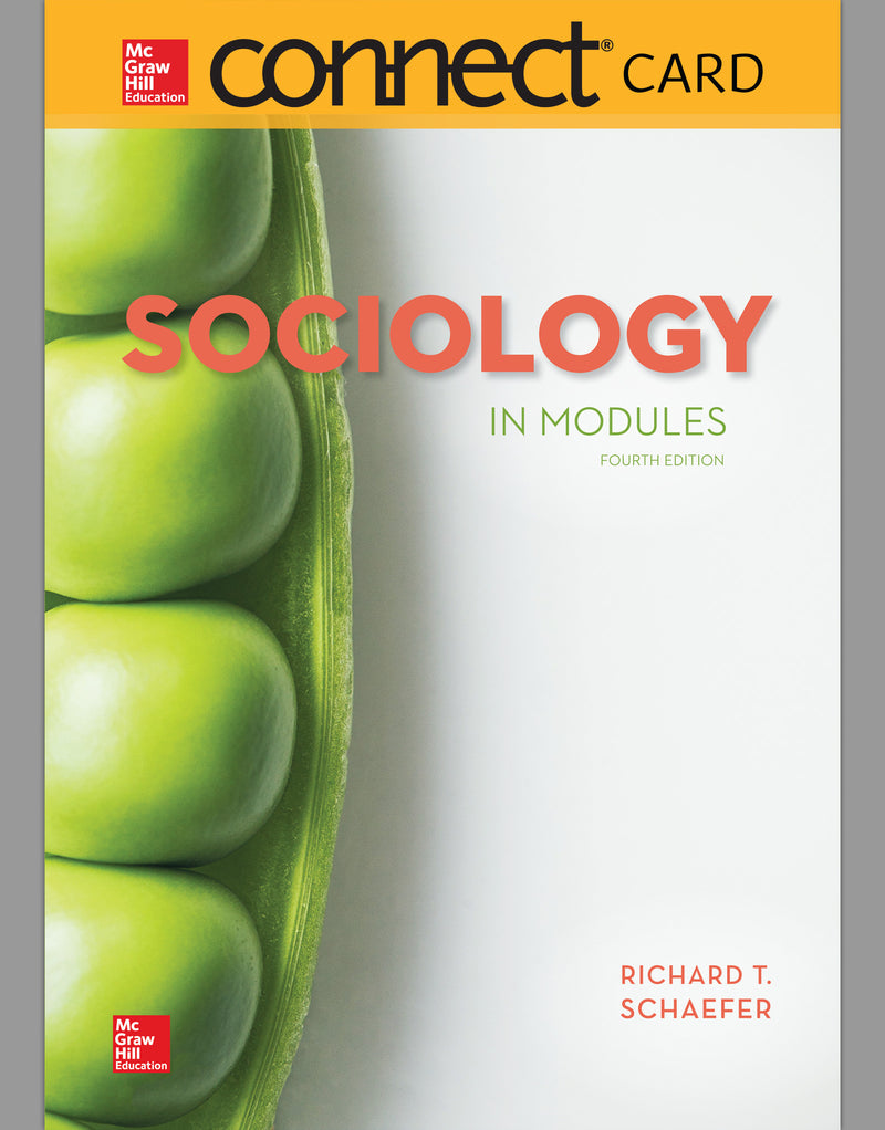 Connect Access Card For Sociology In Modules 4e