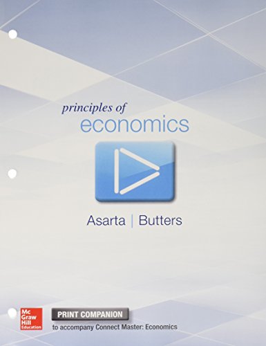 Principles Of Economics Print Companion With Connect Master 1 Semester Access Code