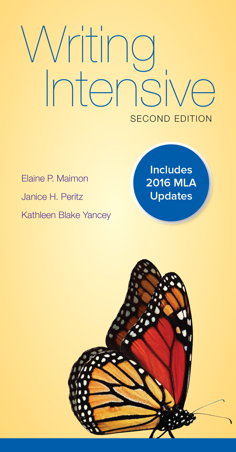 Writing Intensive Mla 2016 Update 2e