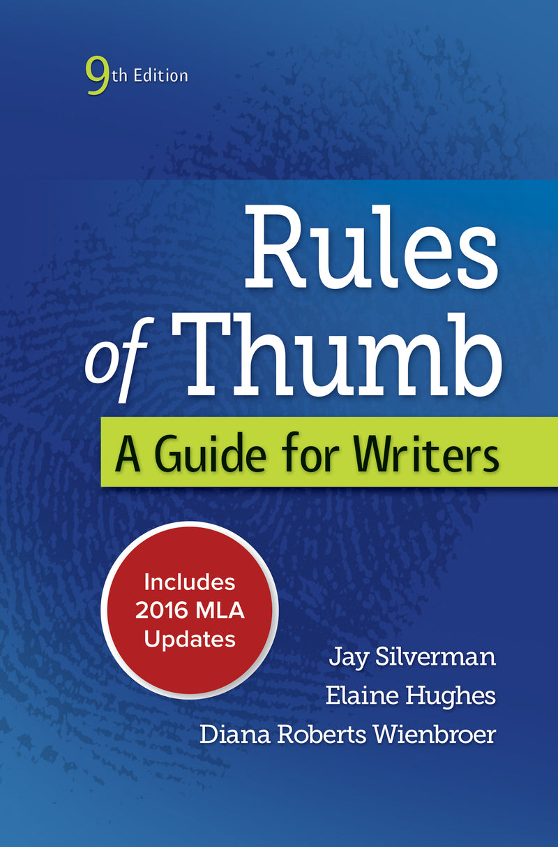 Rules Of Thumb 9e Mla 2016 Update 9e
