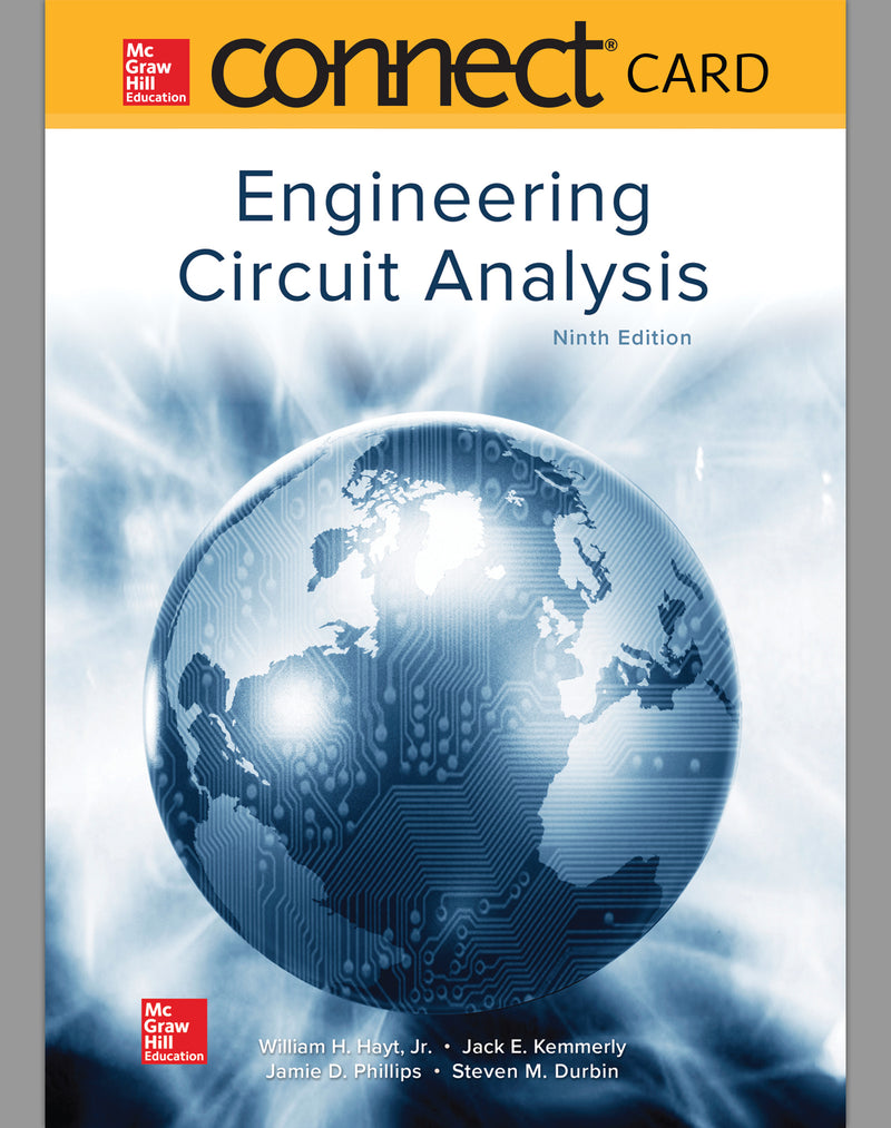 Connect 2 Semester Access Card For Engineering Circuit Analysis 9e