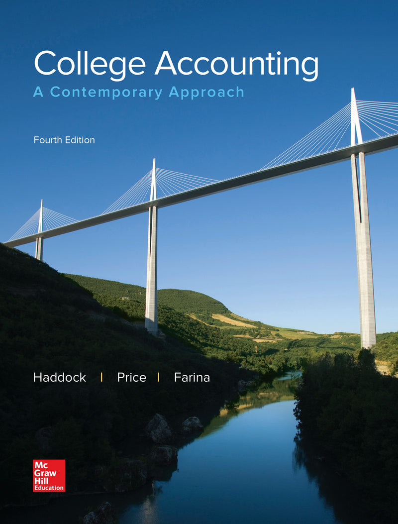 Looseleaf For College Accounting A Contemporary Approach 4e