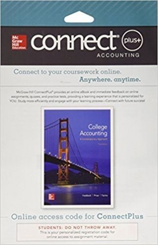 Connect Access Card For College Accounting