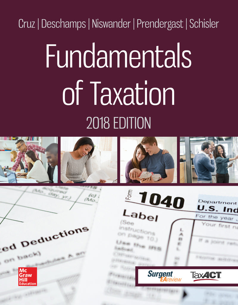 Loose Leaf For Fundamentals Of Taxation 2018 Edition