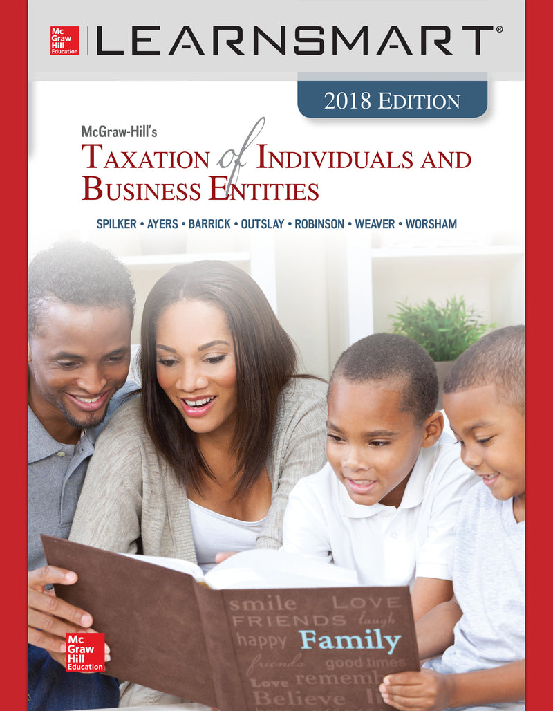 Learnsmart Standalone Access Card For Mcgraw Hills Taxation Of Individuals & Business Entities 2018 Edition 9e