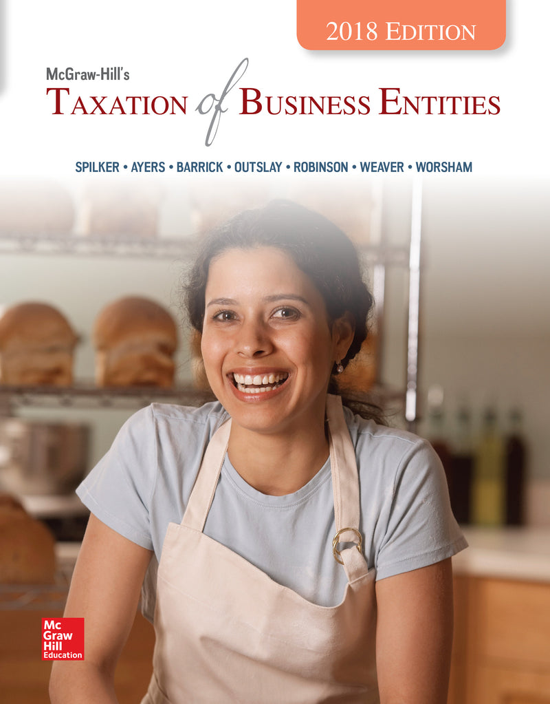 Loose Leaf For Mcgraw Hills Taxation Of Business Entities 2018 Edition 9e