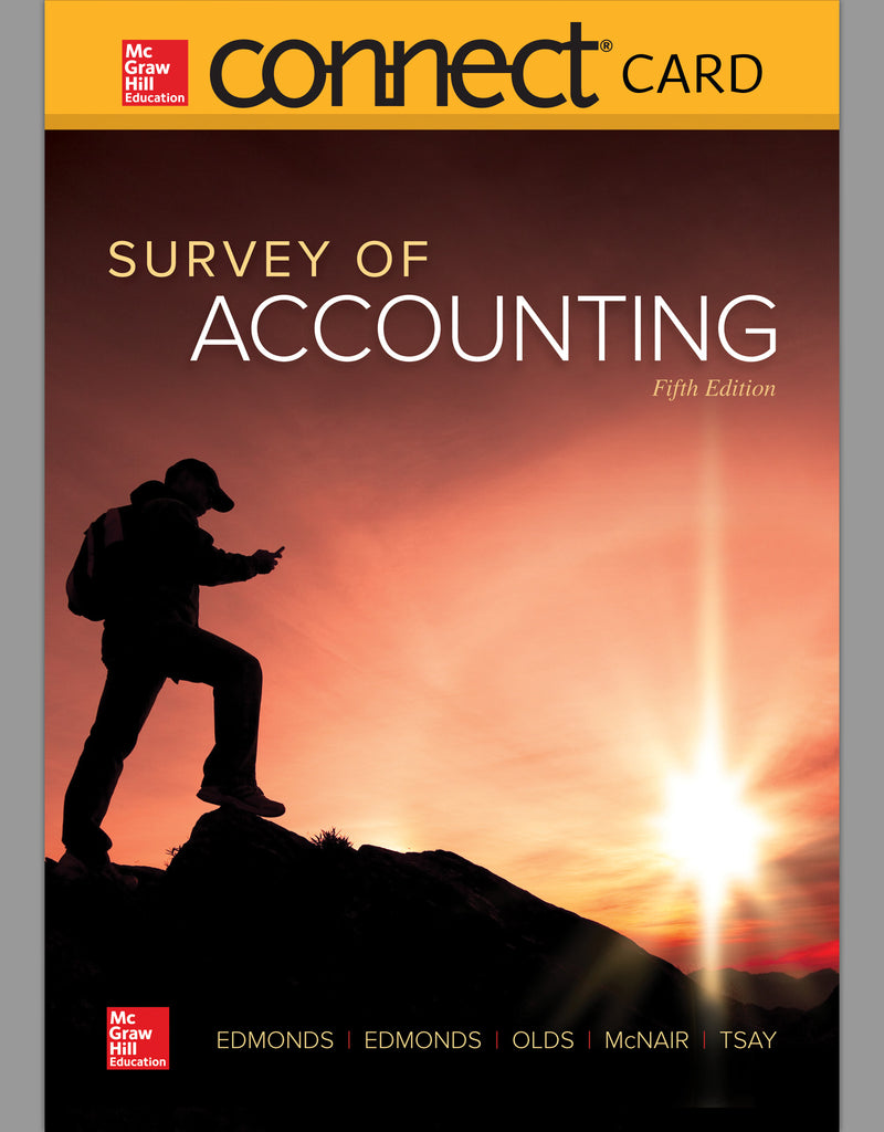 Connect Access Card For Survey Of Accounting 5e