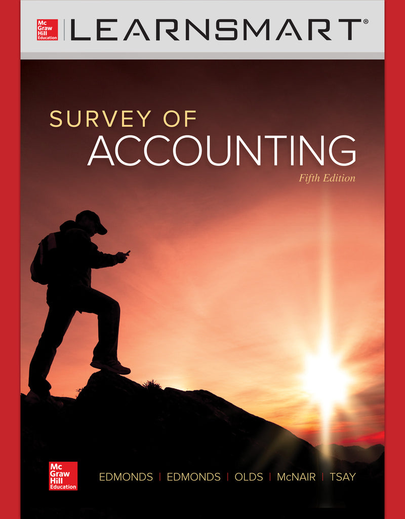 Learnsmart Standalone Access Card For Survey Of Accounting 5e