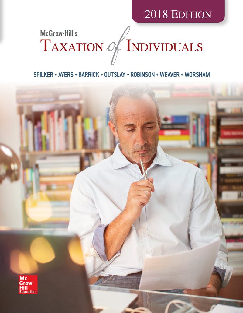 Loose Leaf For Mcgraw Hills Taxation Of Individuals 2018 Edition 9e