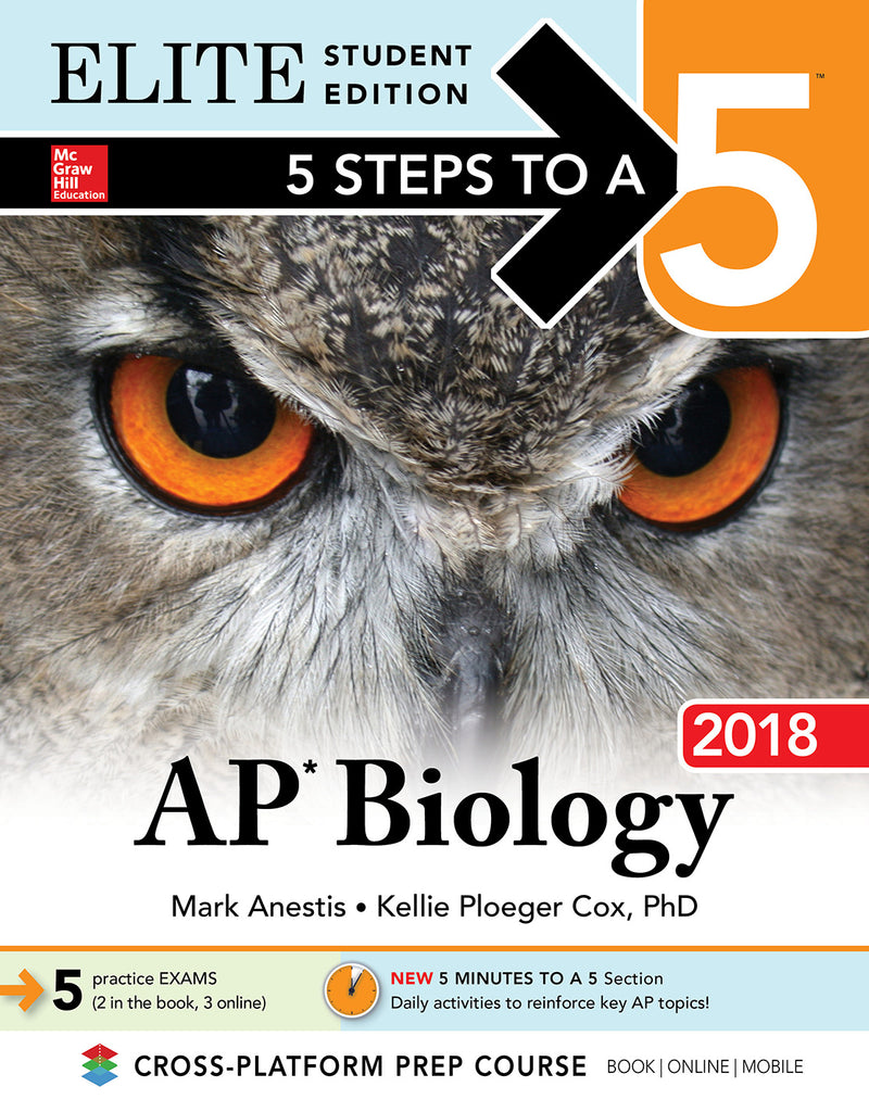 5 Steps To A 5 Ap Biology 2018 Elite Student Edition