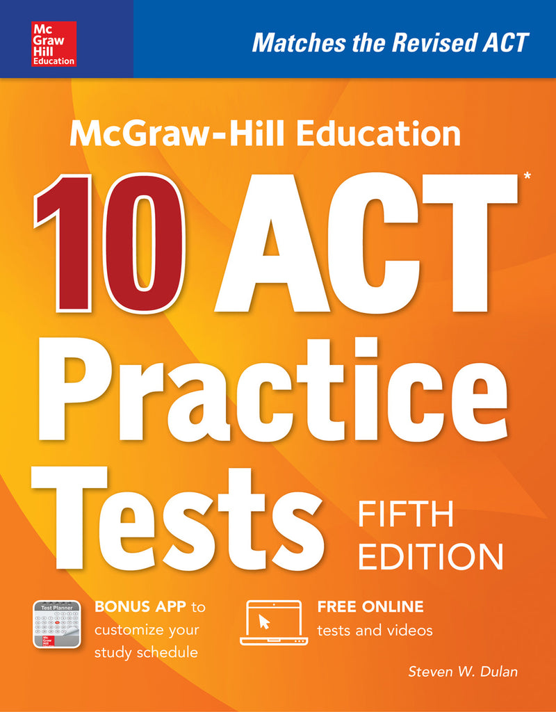 Mcgraw Hill Education 10 Act Practice Tests Fifth Edition 5e