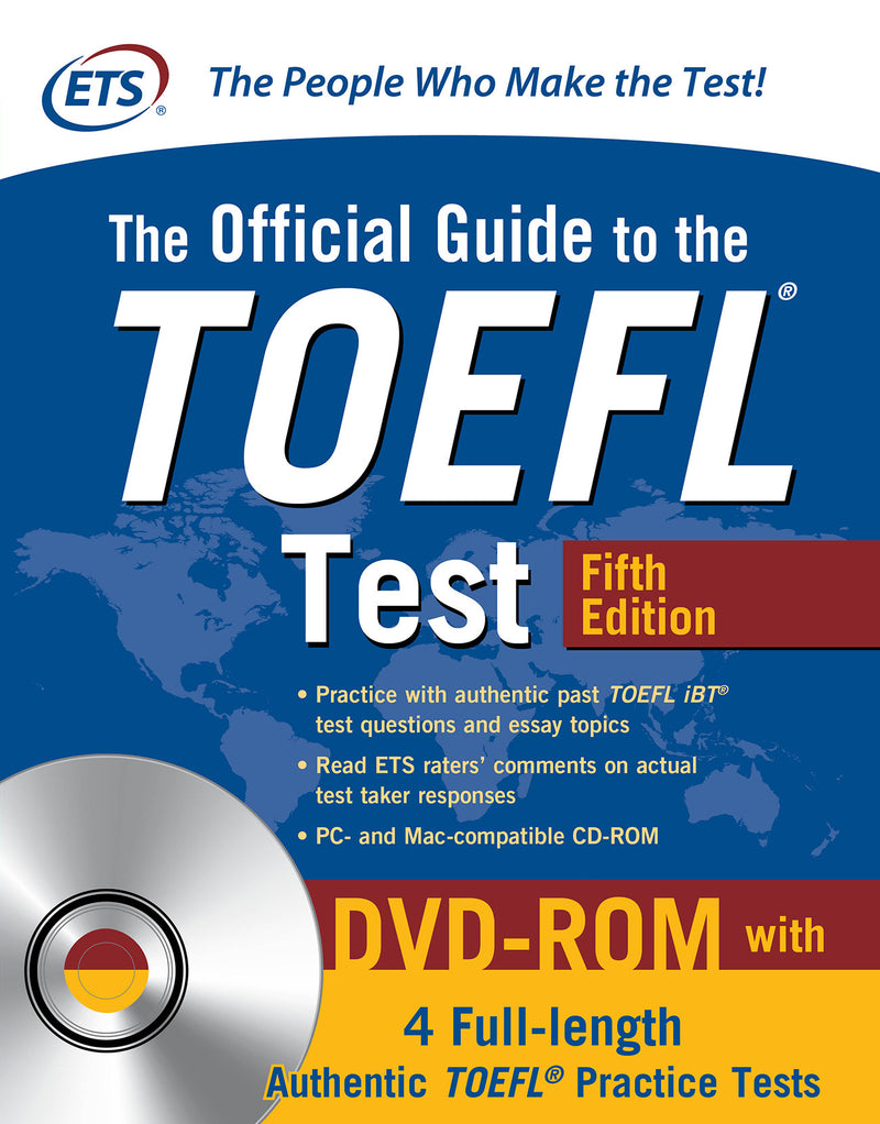 The Official Guide To The Toefl Test With Dvd Rom Fifth Edition 5e