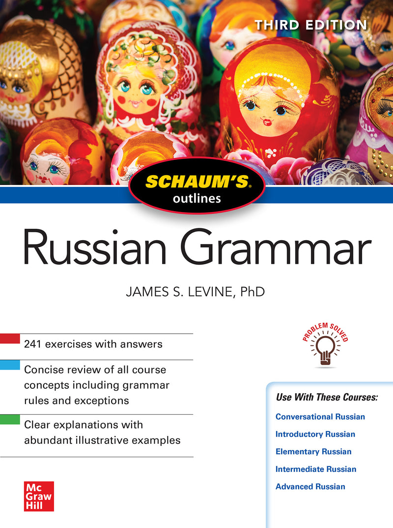 Schaums Outline Of Russian Grammar Third Edition 3e