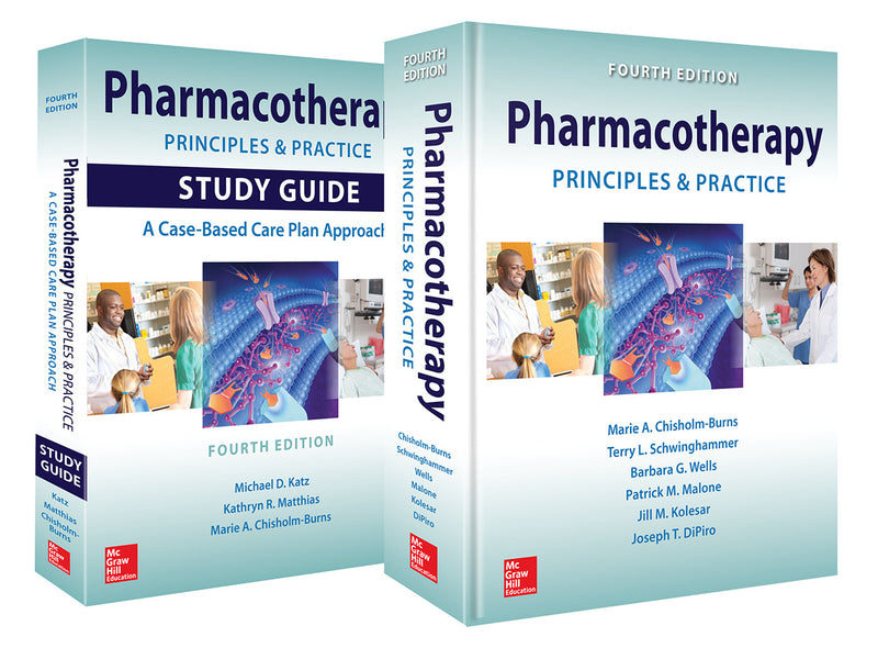 Pharmacotherapy Principles & Practice Fourth Edition Book & Study Guide 4e