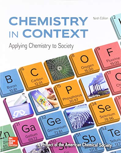 Gen Combo Chemistry In Context; Connect Access Card 9e